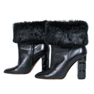 Salvatore Ferragamo Black Leather Boots